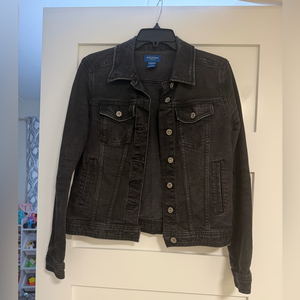 Arizona Jean Company Black Denim Jacket